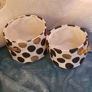 🌟Set of Nesting Canvas Storage Bins🌟